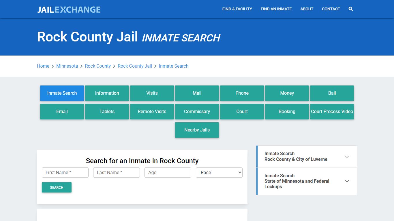 Rock County Jail, MN Inmate Search: Roster & Mugshots